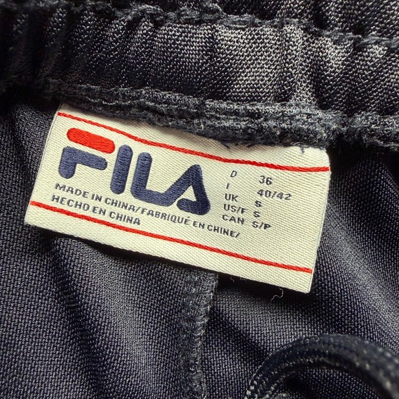 Fila Pant Women's S Black Track Baggy Basketball Performance Athletic Workout - Picture 4 of 11